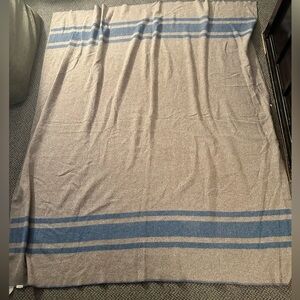 Beaver Wool Blanket Made In Canada  60 X 80